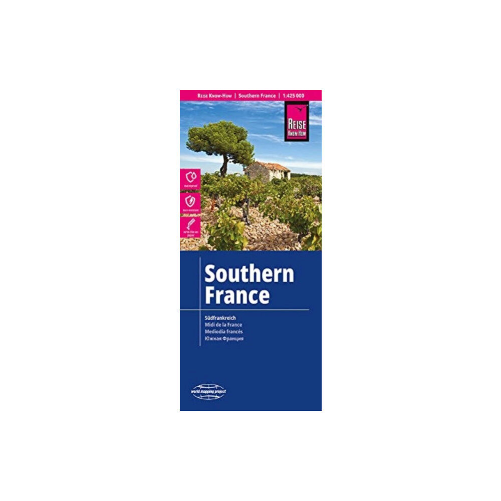 Reise Know-How Verlag Peter Rump GmbH Southern France (1:425.000)