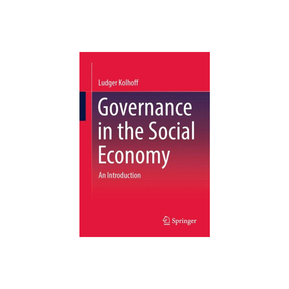 Springer Fachmedien Wiesbaden Governance in the Social Economy (häftad, eng)