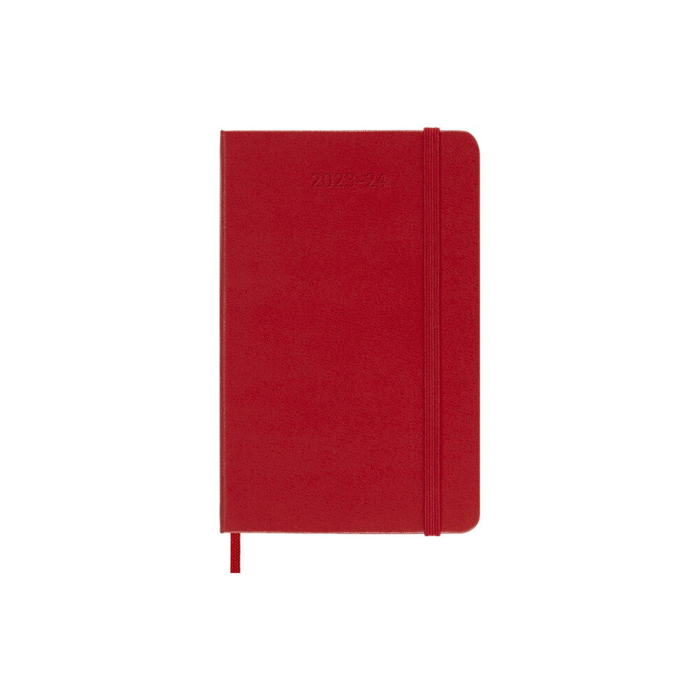 Moleskine Moleskine 2024 18-Month Weekly Pocket Hardcover Notebook