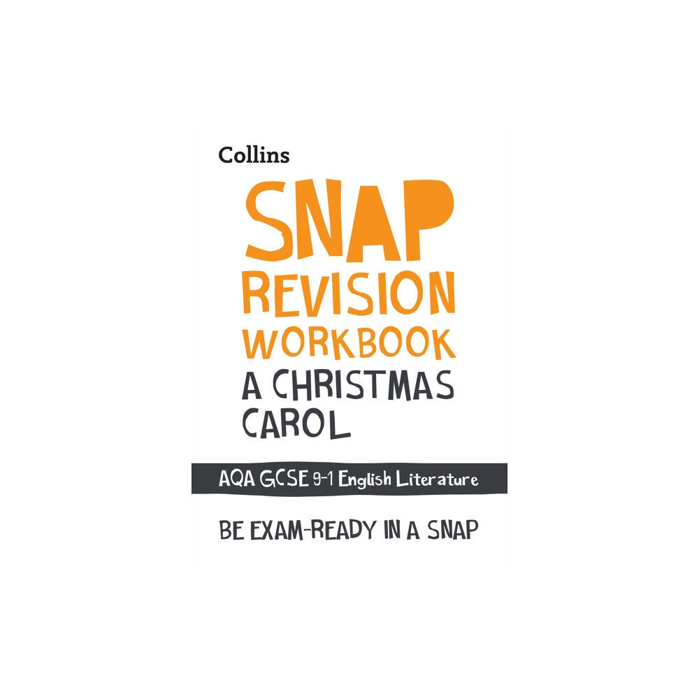 HarperCollins Publishers A Christmas Carol: AQA GCSE 9-1 English Literature Workbook (häftad, eng)