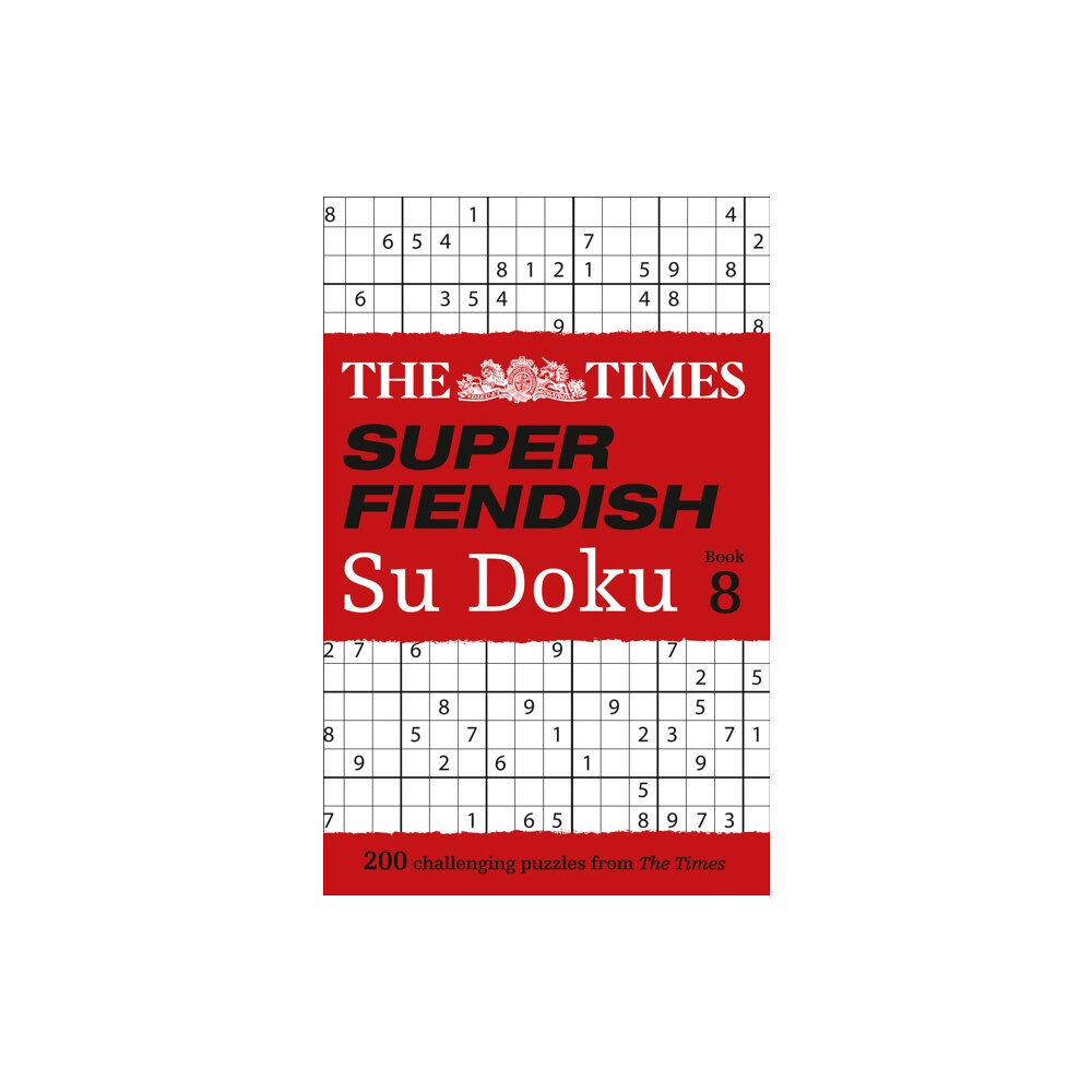 HarperCollins Publishers The Times Super Fiendish Su Doku Book 8 (häftad, eng)