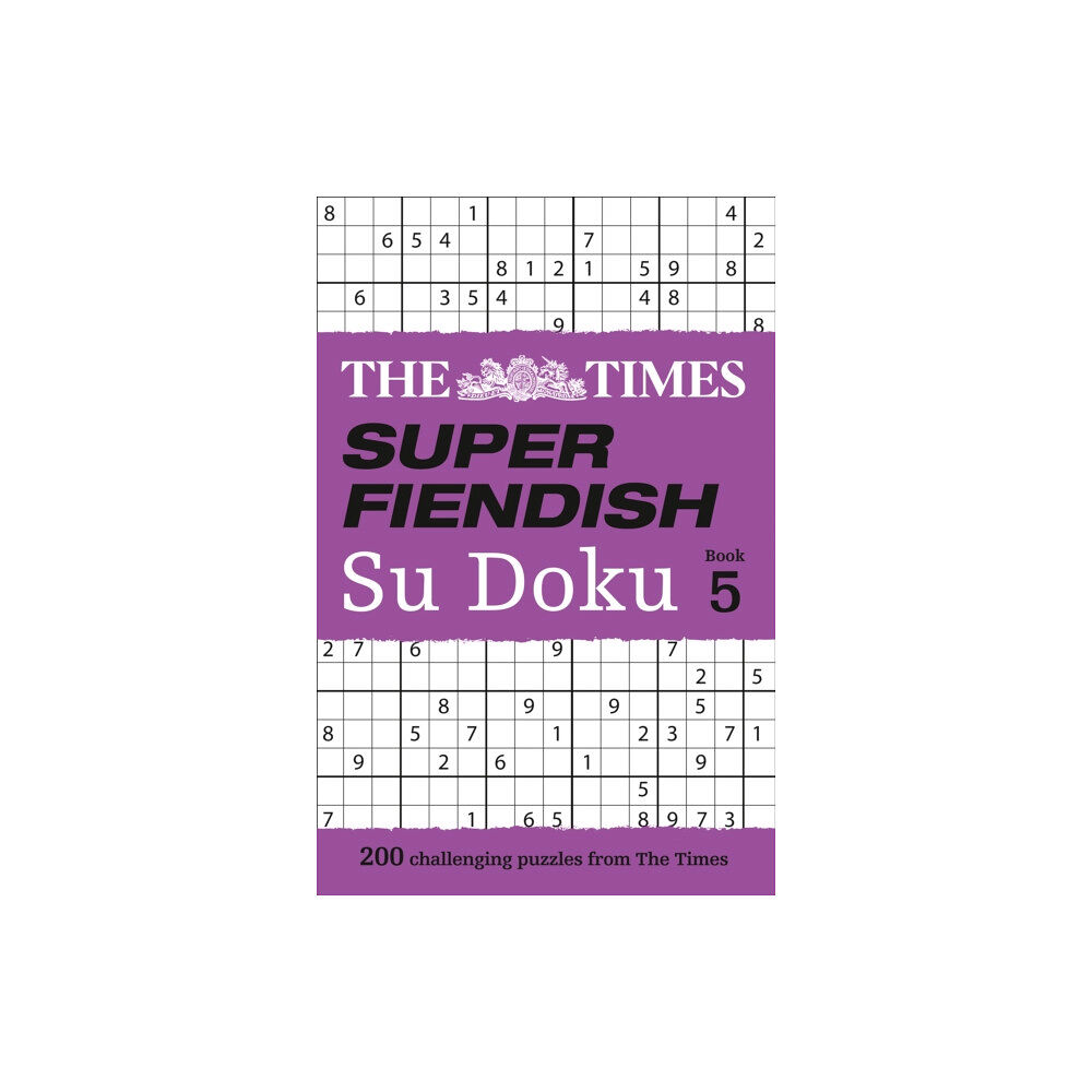 HarperCollins Publishers The Times Super Fiendish Su Doku Book 5 (häftad, eng)