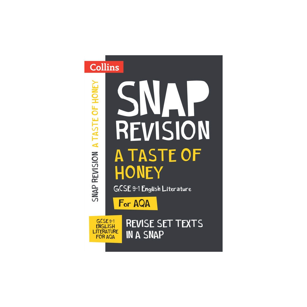 HarperCollins Publishers A Taste of Honey AQA GCSE 9-1 English Literature Text Guide (häftad, eng)