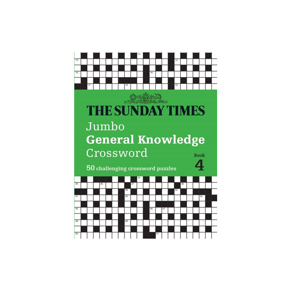 HarperCollins Publishers The Sunday Times Jumbo General Knowledge Crossword Book 4 (häftad, eng)