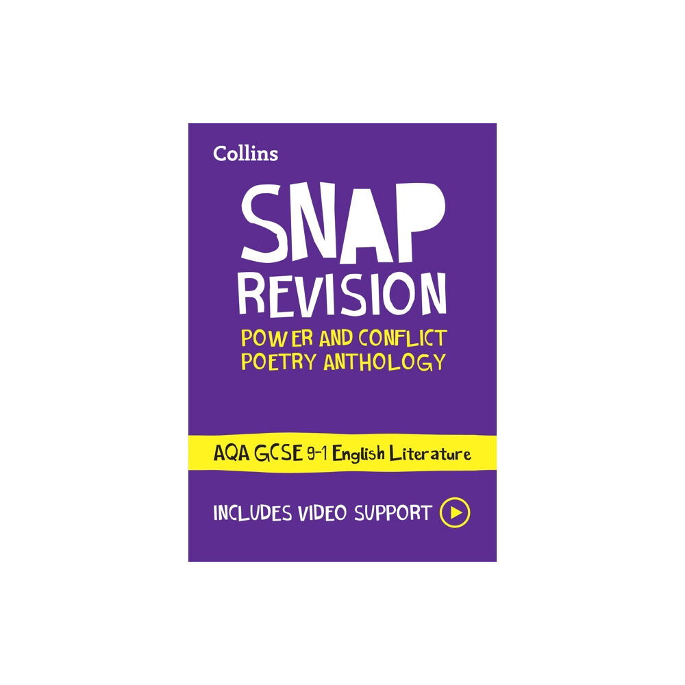 HarperCollins Publishers AQA Poetry Anthology Power and Conflict Revision Guide (häftad, eng)