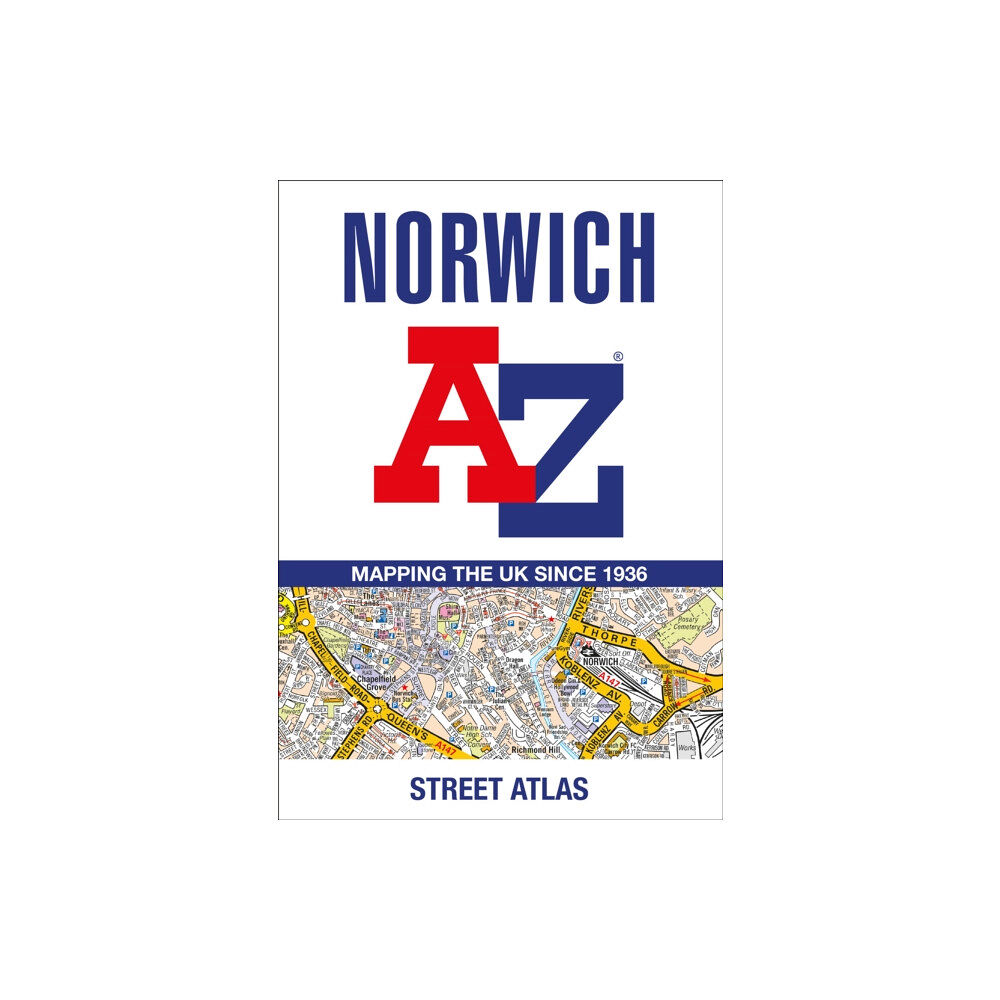 HarperCollins Publishers Norwich A-Z Street Atlas (häftad, eng)