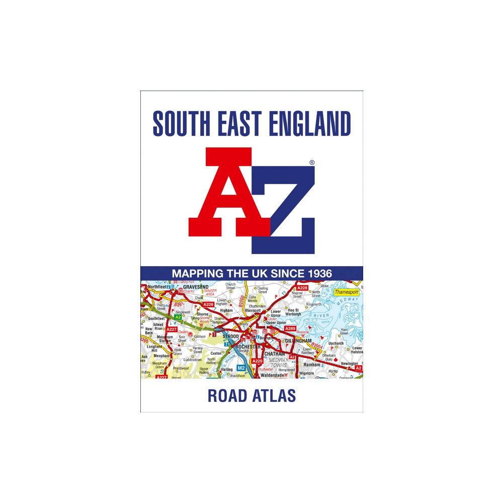 HarperCollins Publishers South East England A-Z Road Atlas (häftad, eng)
