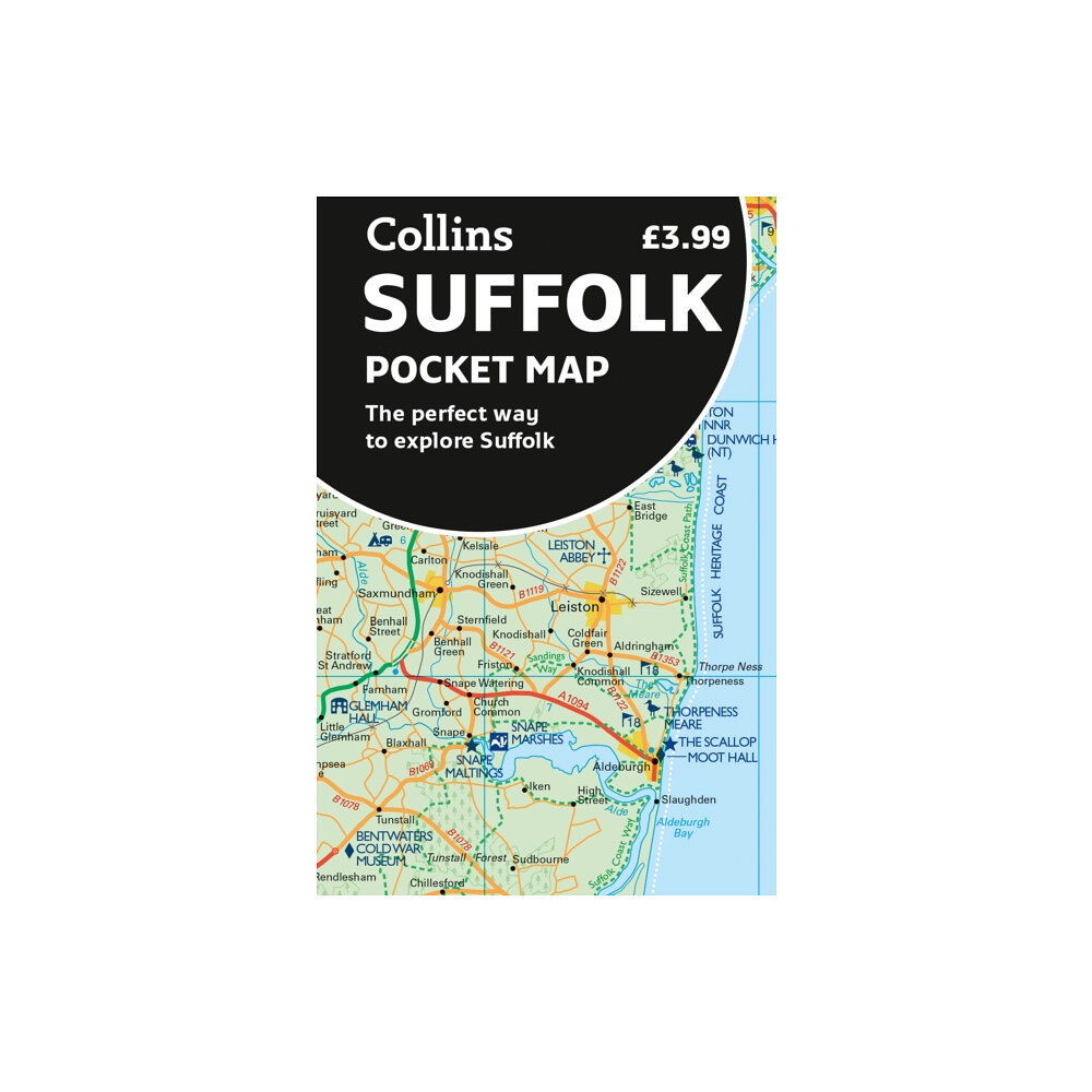 Collins Suffolk Pocket Map