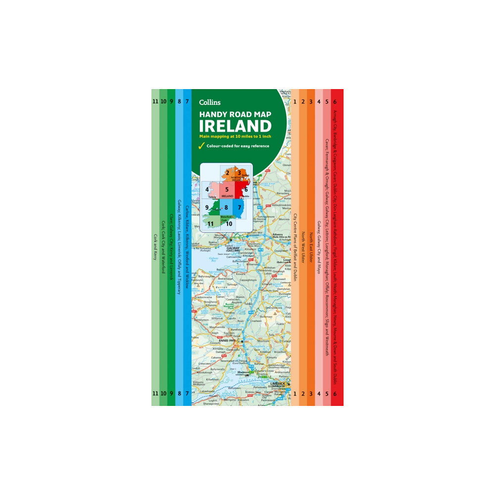Collins Map of Ireland Handy