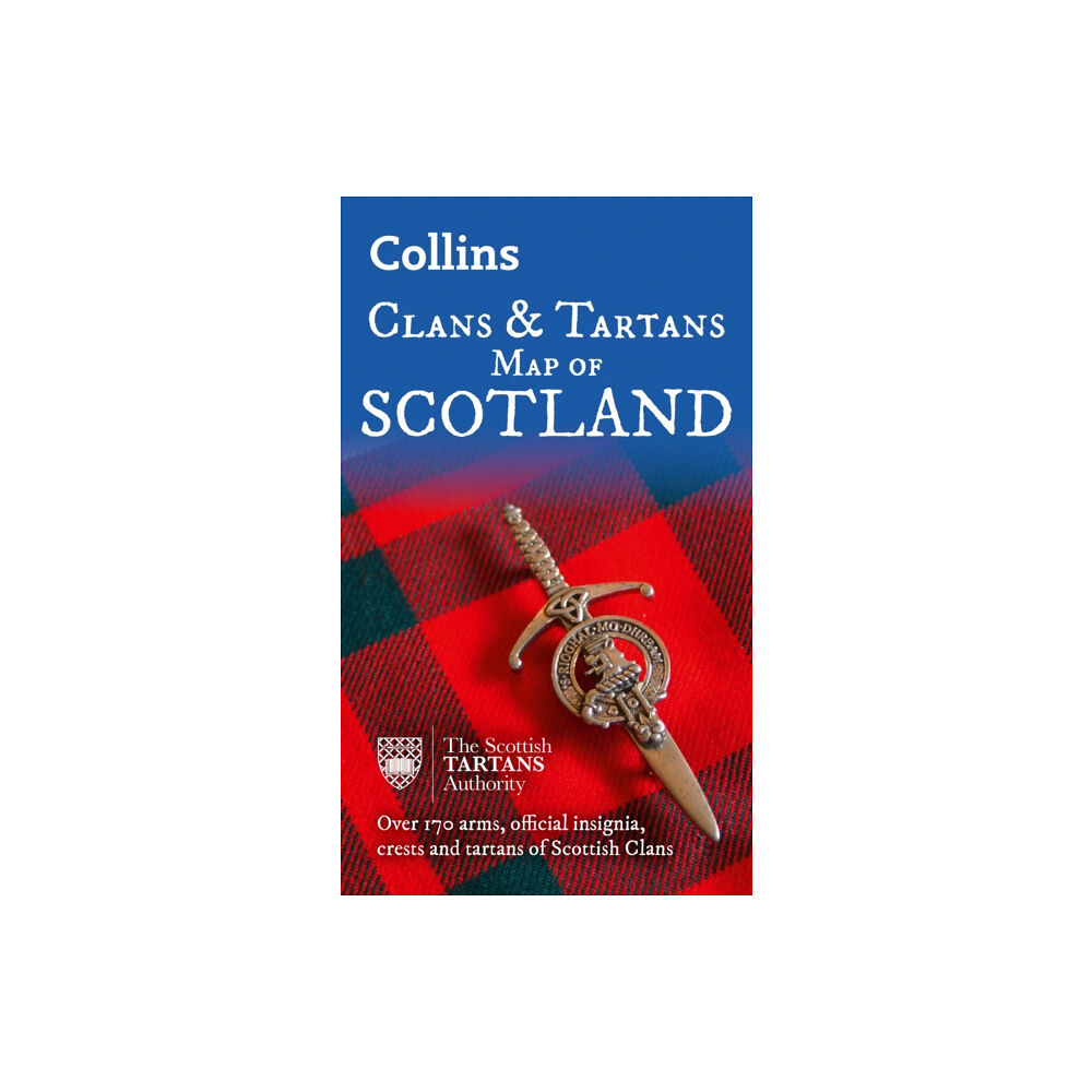 HarperCollins Publishers Collins Scotland Clans and Tartans Map