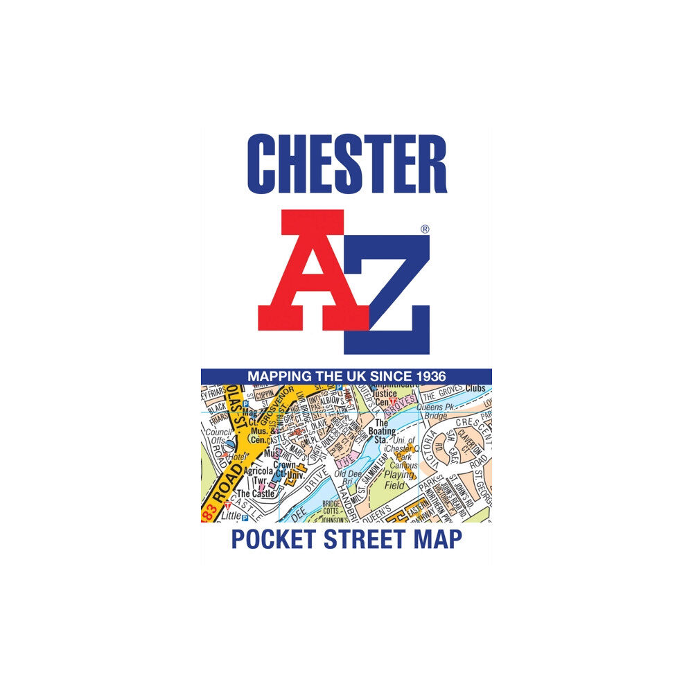 HarperCollins Publishers Chester A-Z Pocket Street Map