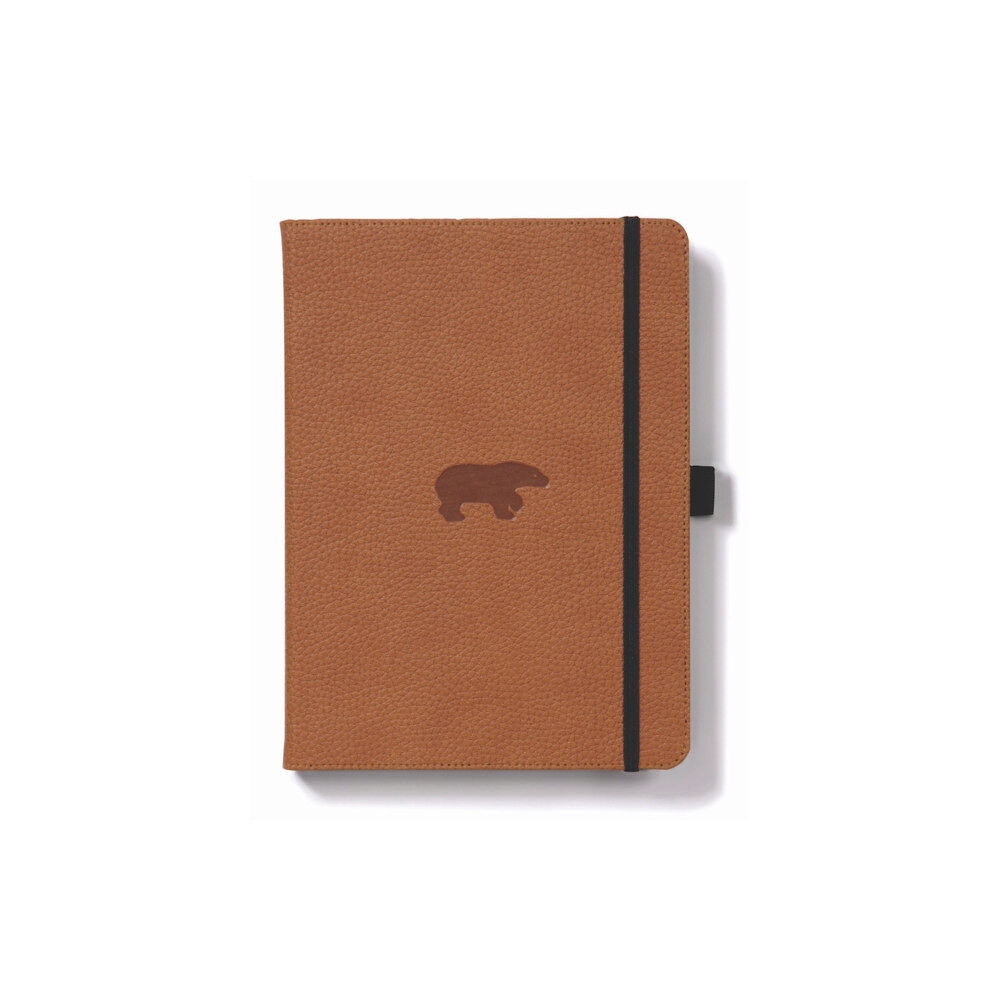 DINGBATS Dingbats A5+ Wildlife Brown Bear Notebook - Plain