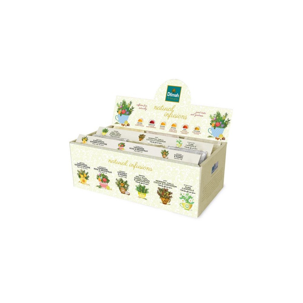Dilmah Te DILMAH Sort.låda örter 6 smaker 60/fp