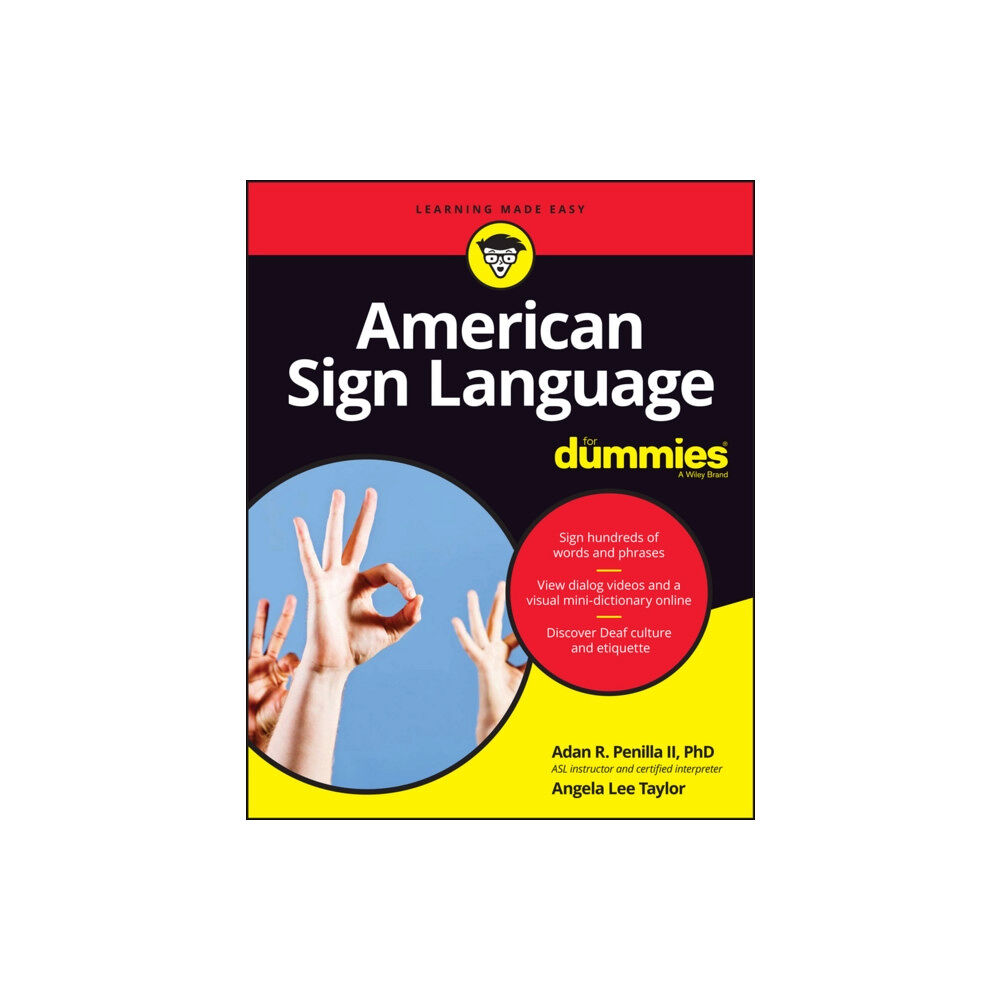 John Wiley & Sons Inc American Sign Language For Dummies with Online Videos (häftad, eng)