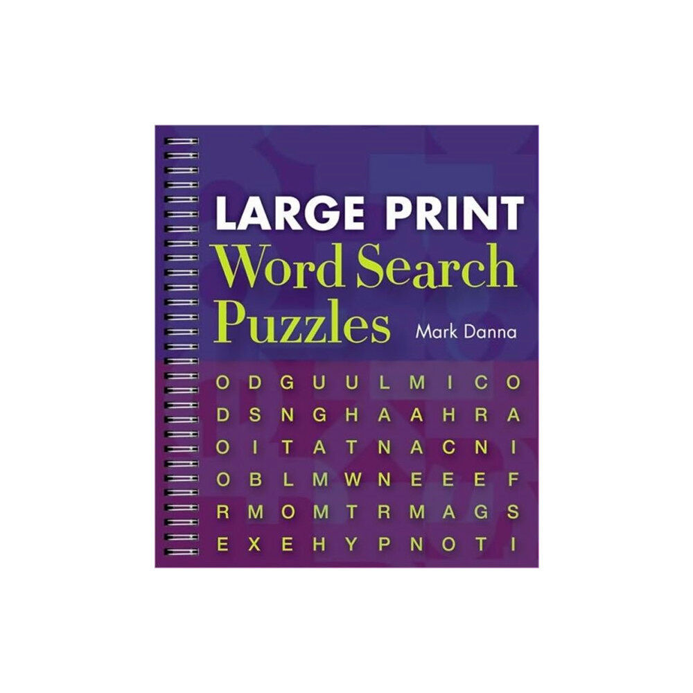 Union Square & Co. Large Print Word Search Puzzles (bok, spiral, eng)