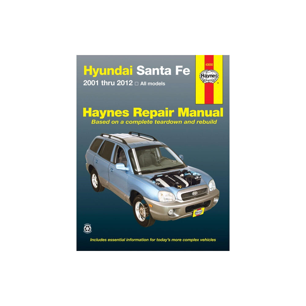 Haynes Manuals Inc Hyundai Santa Fe (01-12) (häftad, eng)