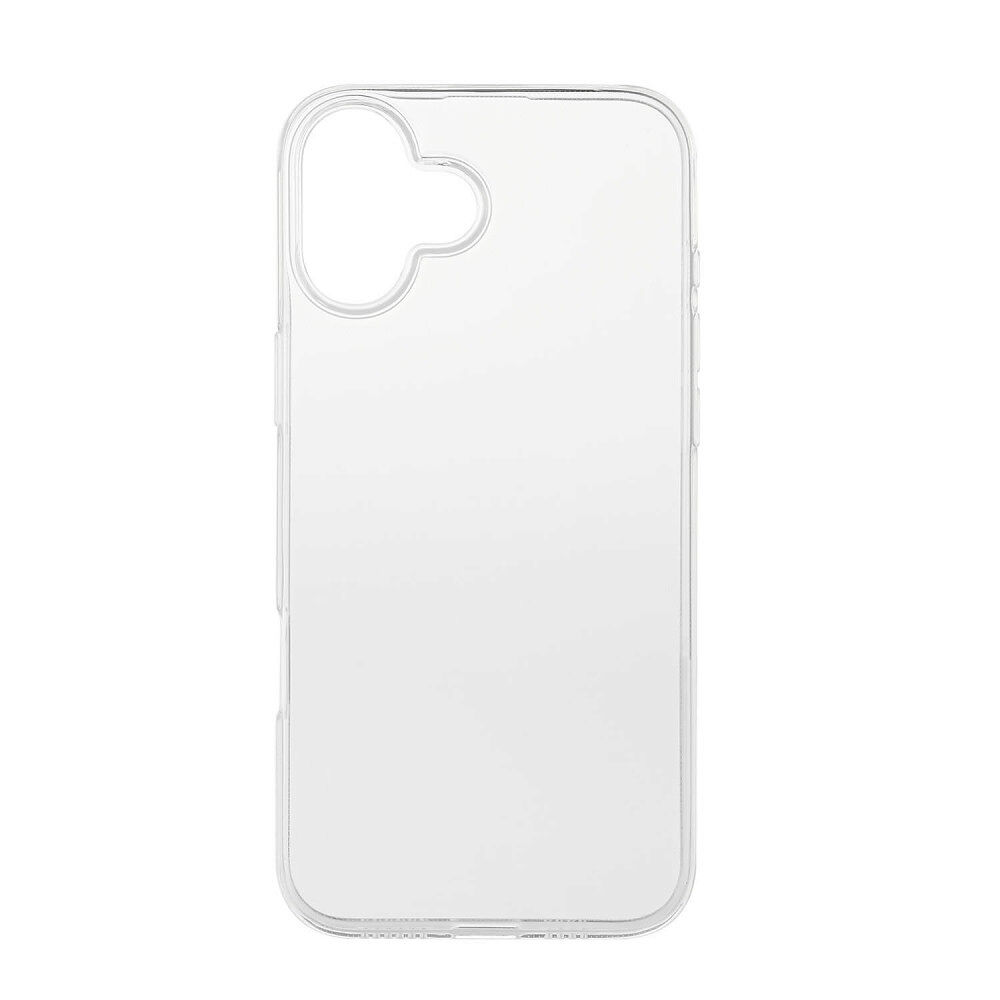 ONSALA Back Recycled Clear Case TPU iPhone 16 Plus Clear