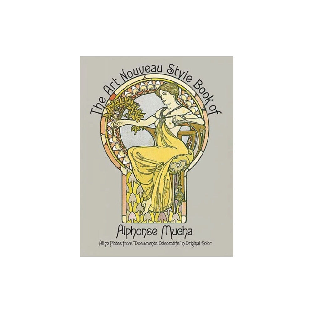 Dover publications inc. The Art Nouveau Style Book of Alphonse Mucha (häftad, eng)