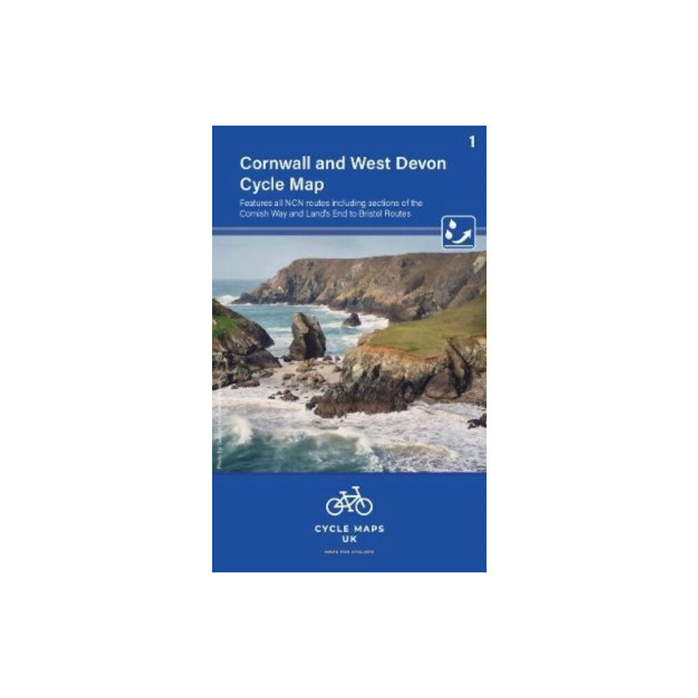 Cordee Cornwall and West Devon Cycle Map 1
