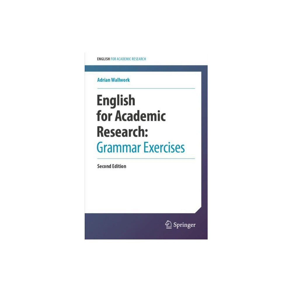 Springer International Publishing AG English for Academic Research: Grammar Exercises (häftad, eng)