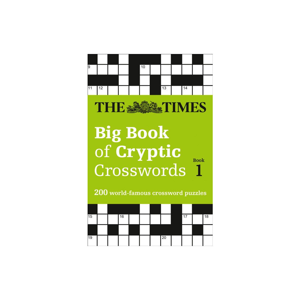 HarperCollins Publishers The Times Big Book of Cryptic Crosswords Book 1 (häftad, eng)