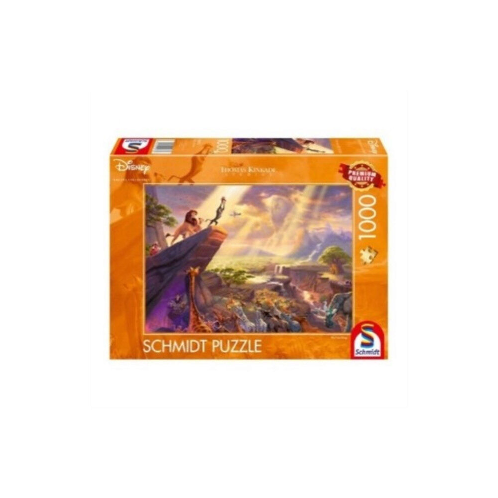 Asmodee Disney Dreams Collection - The Lion King by Thomas Kinkade 1000 Piece Schmidt Puzzle