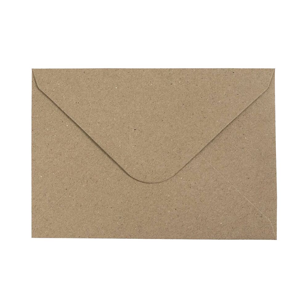 FOCUS Focus Envelope 115x160 Brown 120g 50 pcs