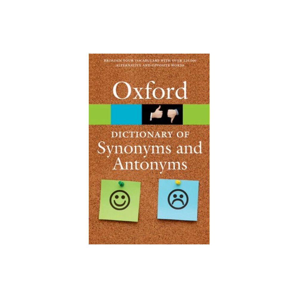 Oxford University Press The Oxford Dictionary of Synonyms and Antonyms (häftad, eng)
