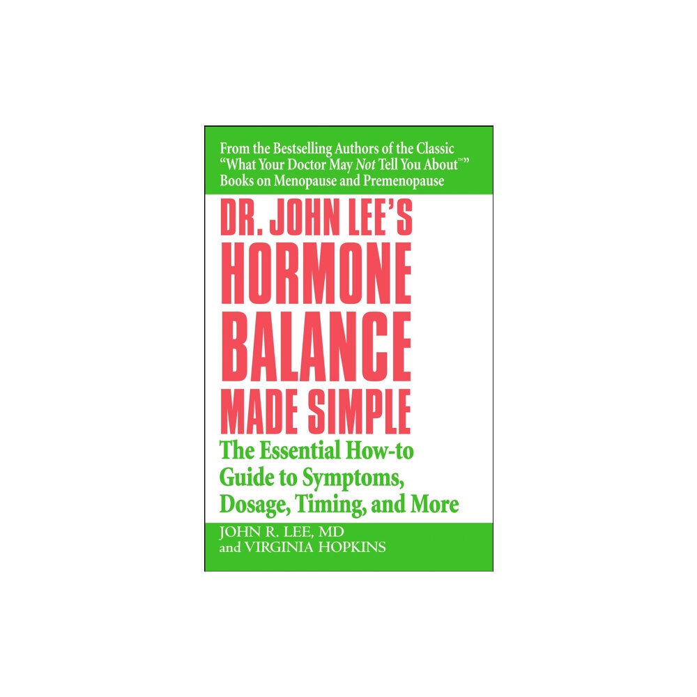 Little, Brown & Company Dr John Lee's Hormone Balance Made Simple (häftad, eng)