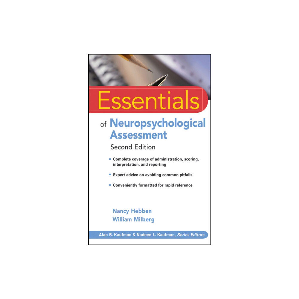 John Wiley & Sons Inc Essentials of Neuropsychological Assessment (häftad, eng)