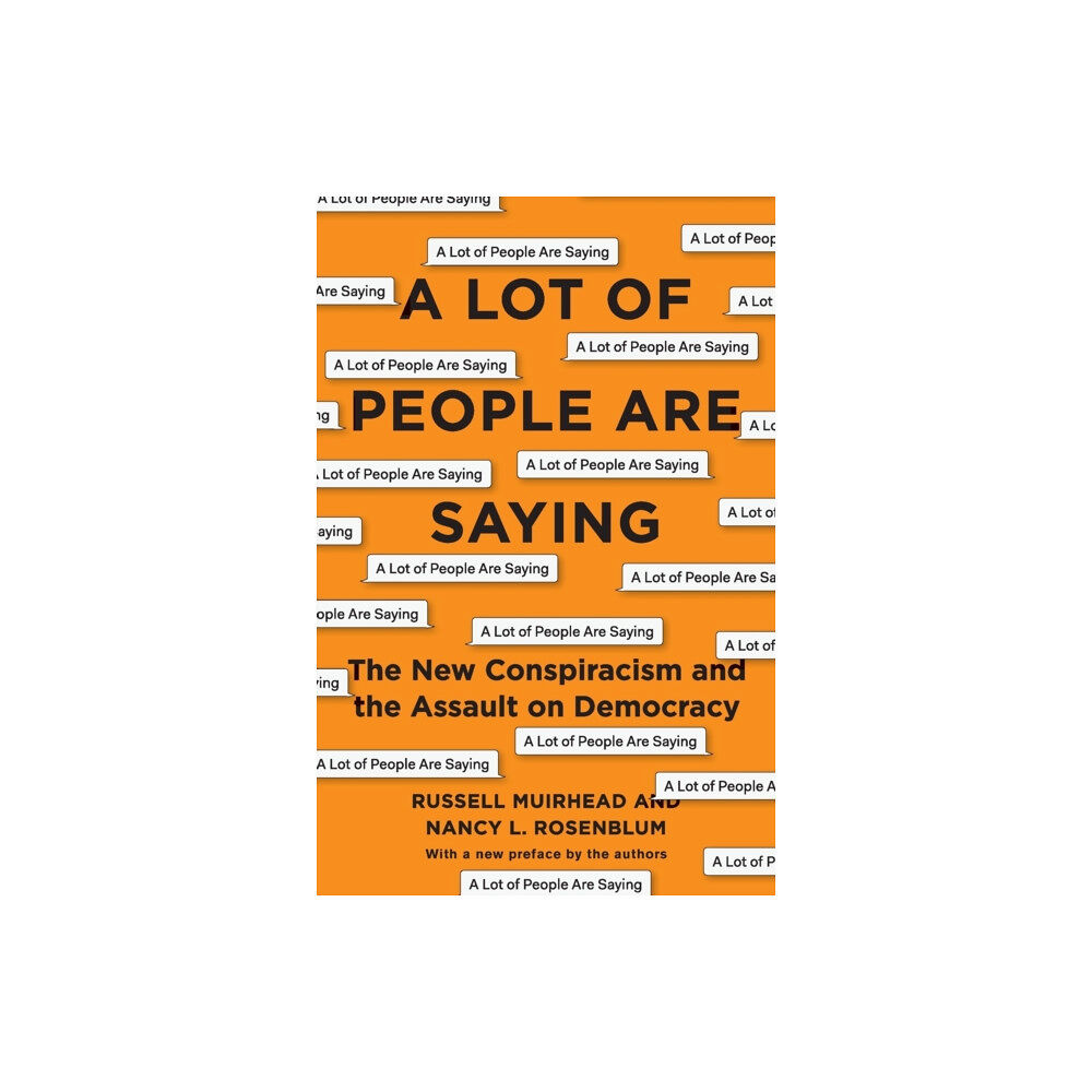 Princeton University Press A Lot of People Are Saying (häftad, eng)