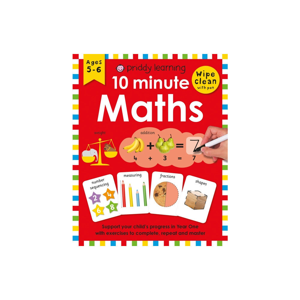 Priddy Books 10 Minute Maths (bok, spiral, eng)