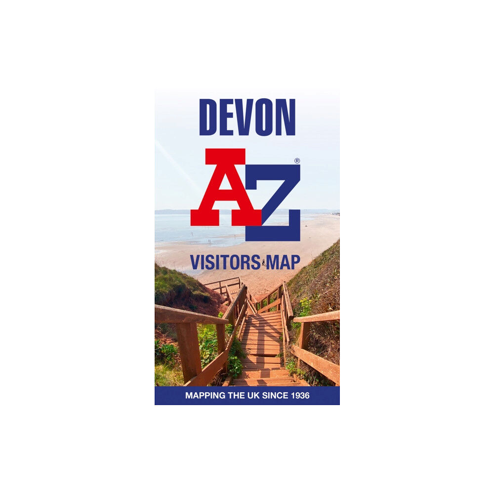 HarperCollins Publishers Devon A-Z Visitors Map