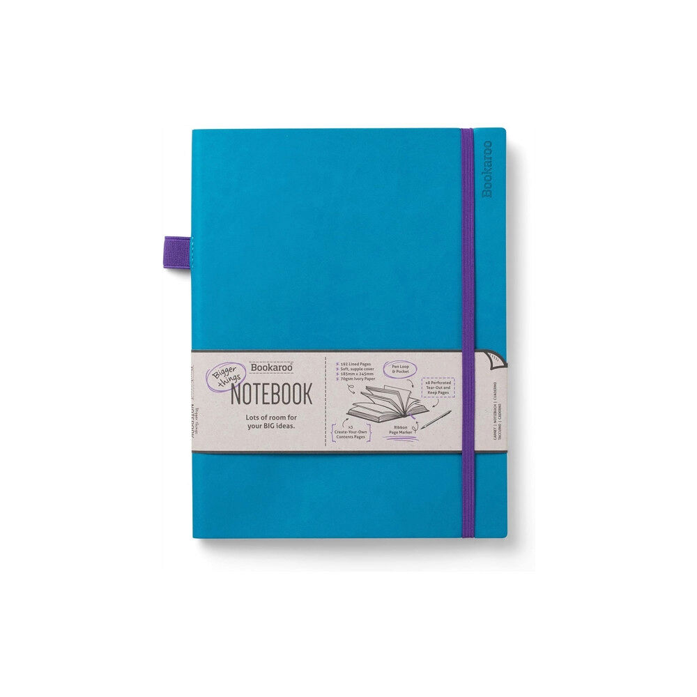 That Company Called If Bookaroo Bigger Things Notebook Journal - Turquoise