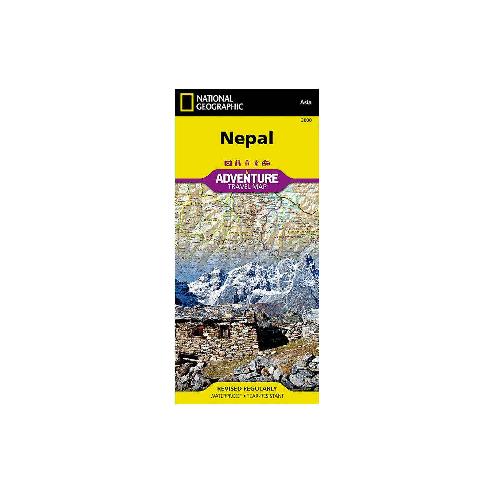National Geographic Maps Nepal Map