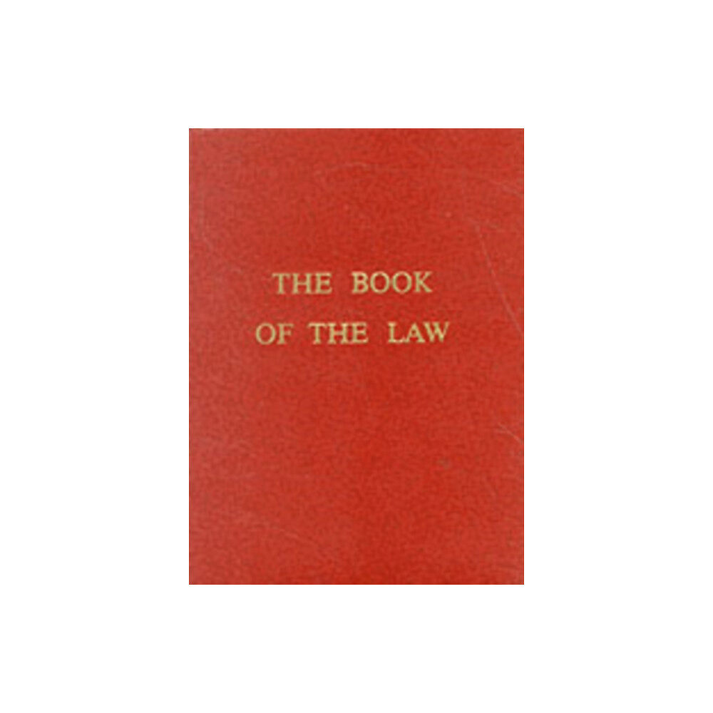 Red Wheel/Weiser The Book of the Law (häftad, eng)