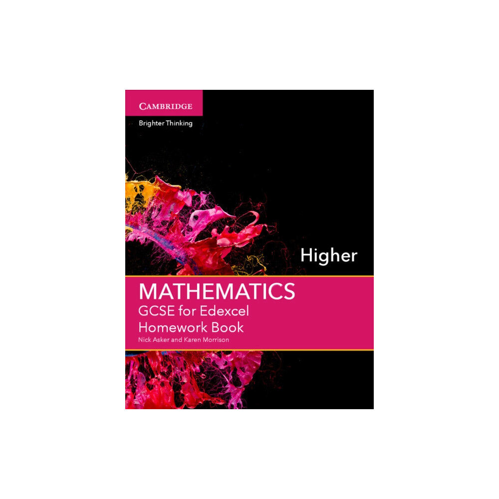 Cambridge University Press GCSE Mathematics for Edexcel Higher Homework Book (häftad, eng)