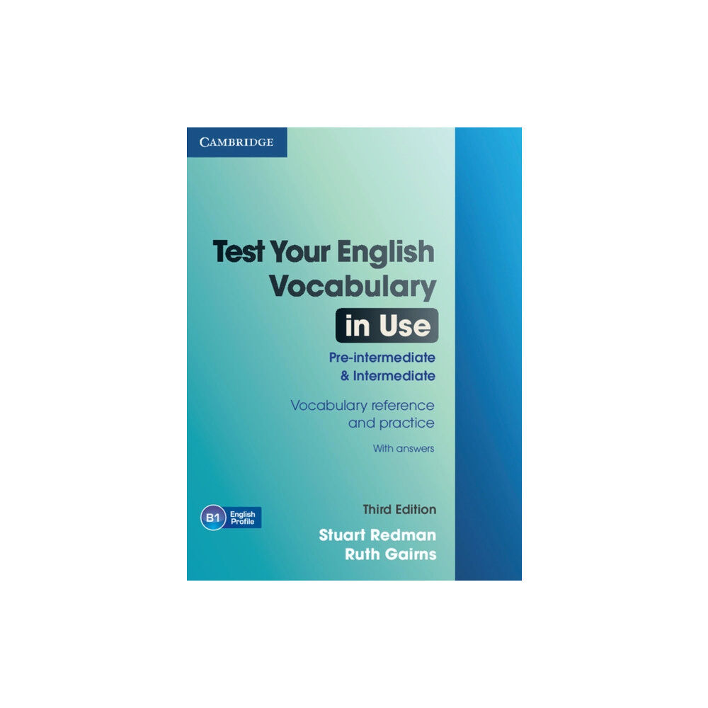 Cambridge University Press Test Your English Vocabulary in Use Pre-intermediate and Intermediate with Answers (häftad, eng)
