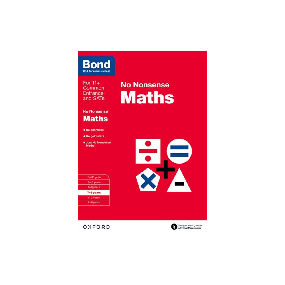 Oxford University Press Bond: Maths: No Nonsense (häftad, eng)