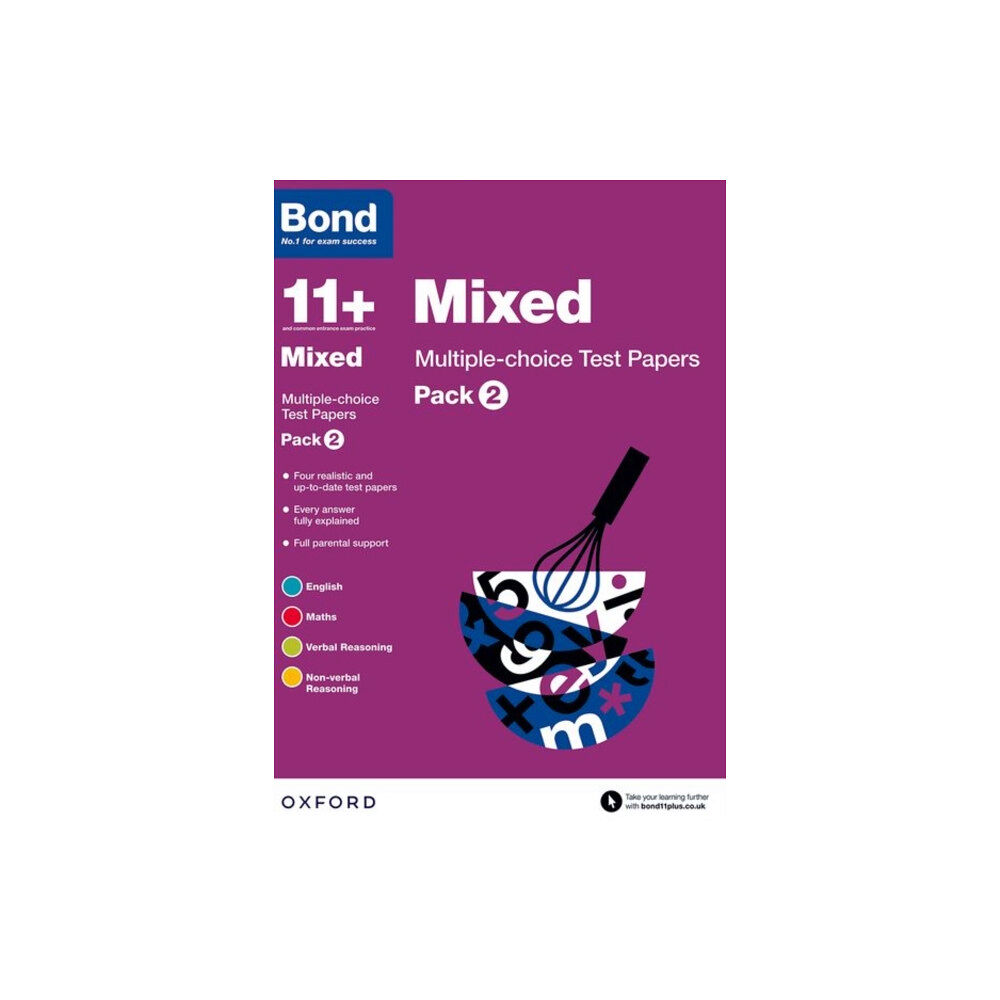 Oxford University Press Bond 11+: Mixed: Multiple-choice Test Papers (for GL Assessment & other 11 plus exams) (häftad, eng)