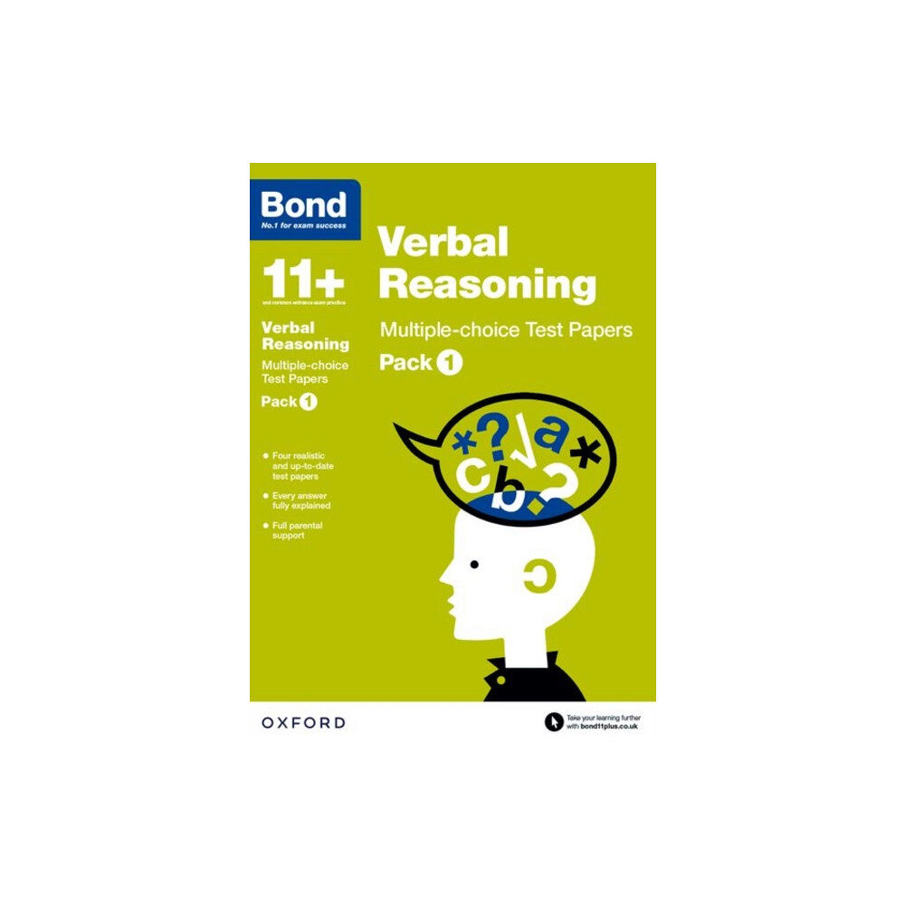 Oxford University Press Bond 11+: Verbal Reasoning: Multiple-choice Test Papers (for GL Assessment & other 11 plus exams) (häftad, eng)