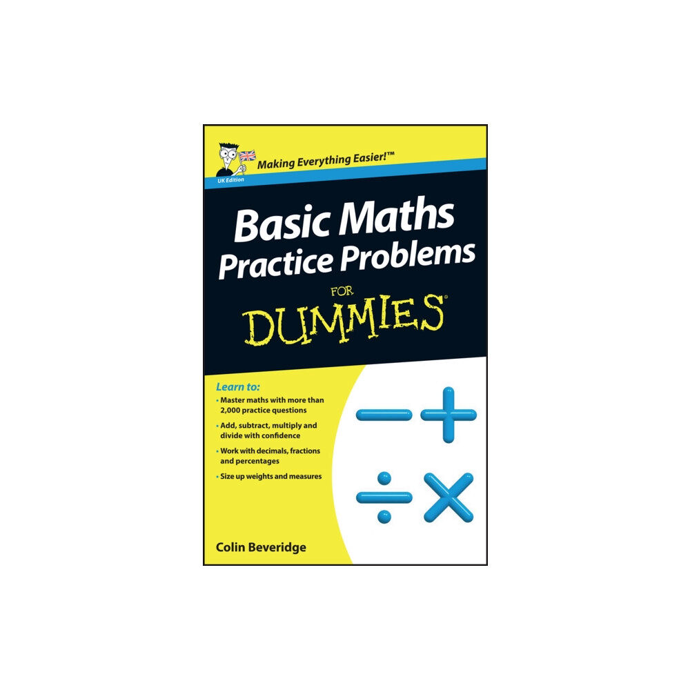 John Wiley & Sons Inc Basic Maths Practice Problems For Dummies, UK Edition (häftad, eng)