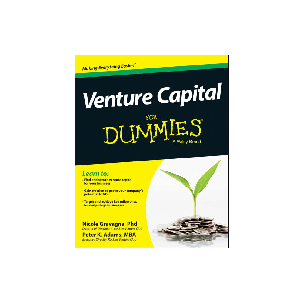 John Wiley & Sons Inc Venture Capital For Dummies (häftad, eng)