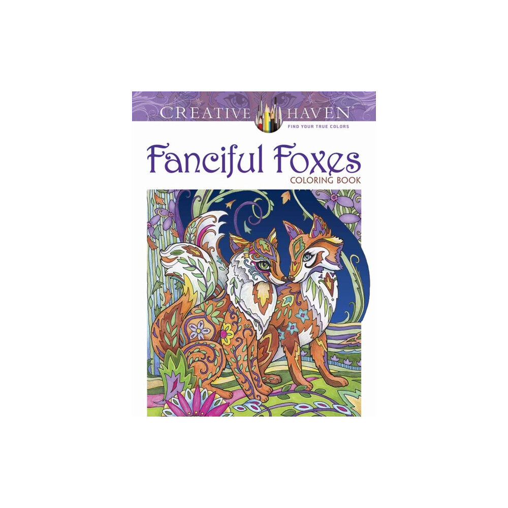 Dover publications inc. Creative Haven Fanciful Foxes Coloring Book (häftad, eng)