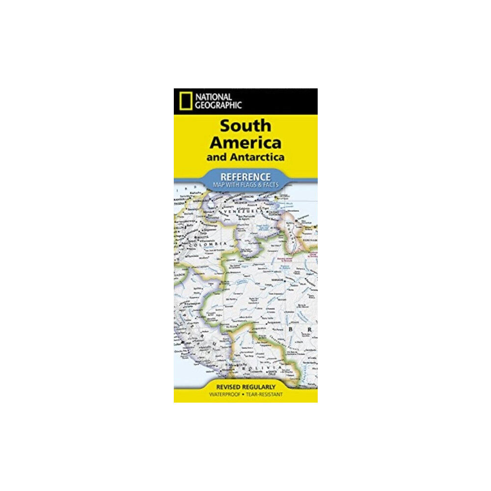 National Geographic Maps National Geographic South America and Antarctica Map (Folded with Flags and Facts)