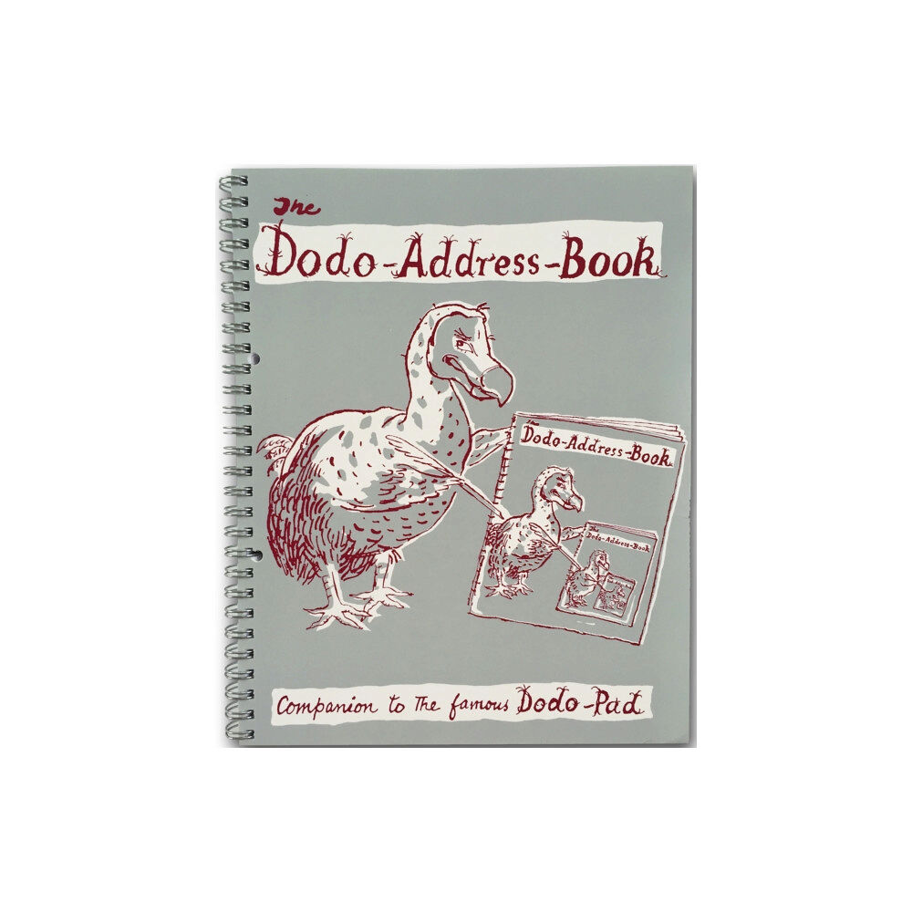 Dodo Pad Ltd Dodo Address Book (Upcycled - RING-BOUND) (bok, spiral, eng)