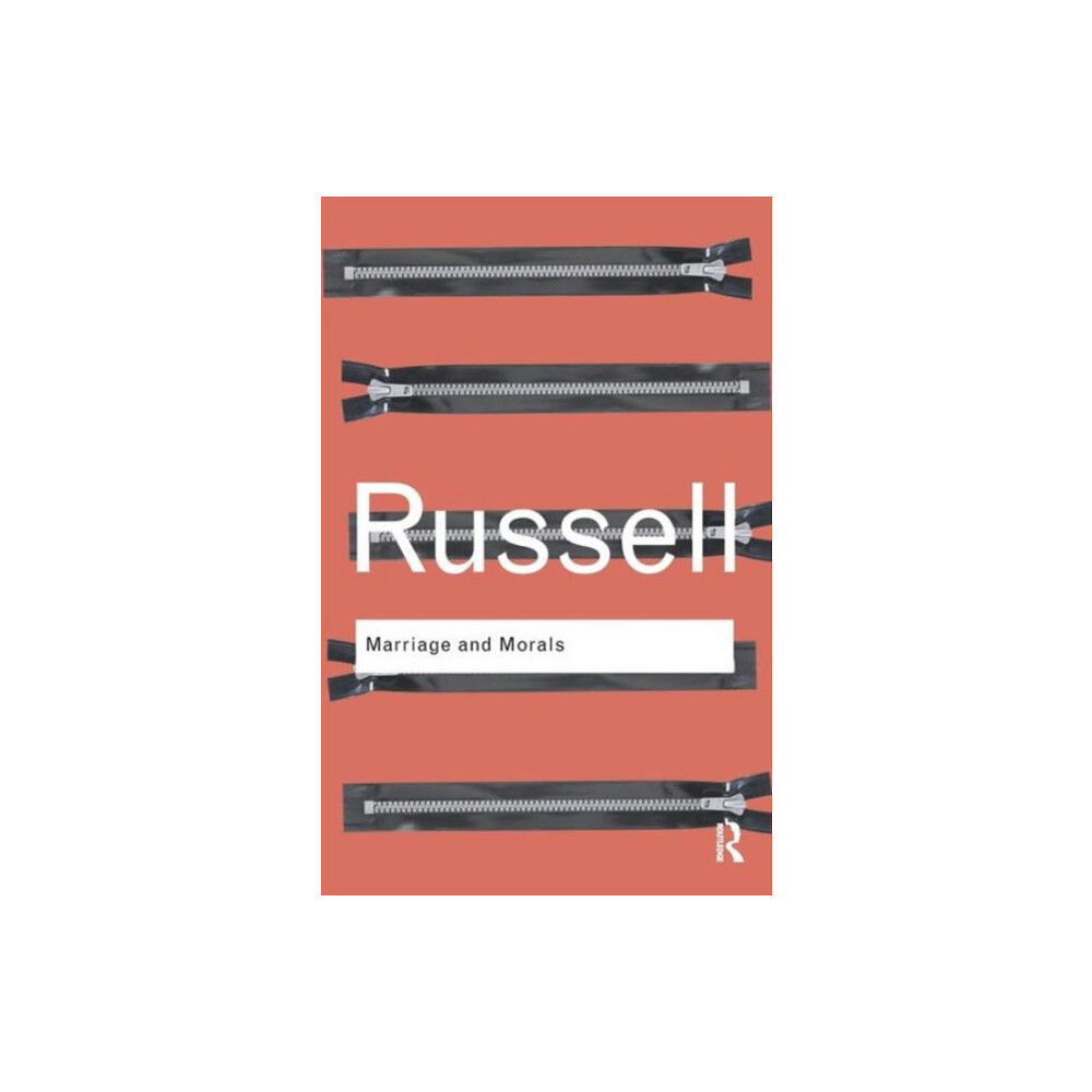 Taylor & francis ltd Marriage and Morals (häftad, eng)