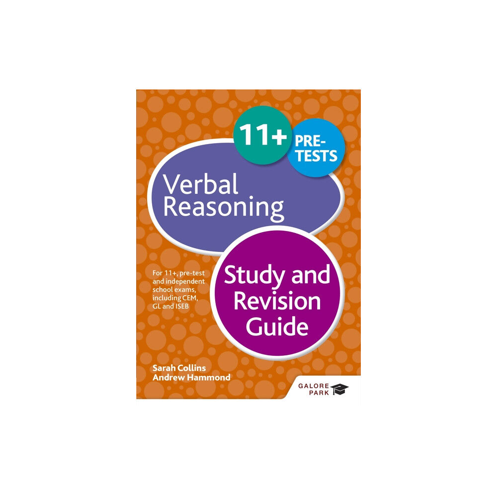 Hachette Learning 11+ Verbal Reasoning Study and Revision Guide (häftad, eng)