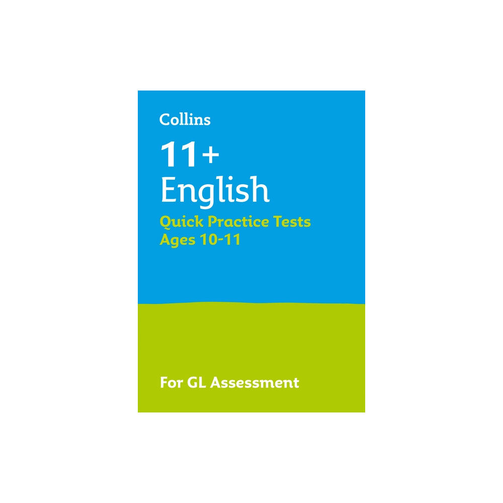 Letts Educational 11+ English Quick Practice Tests Age 10-11 (Year 6) Book 1 (häftad, eng)