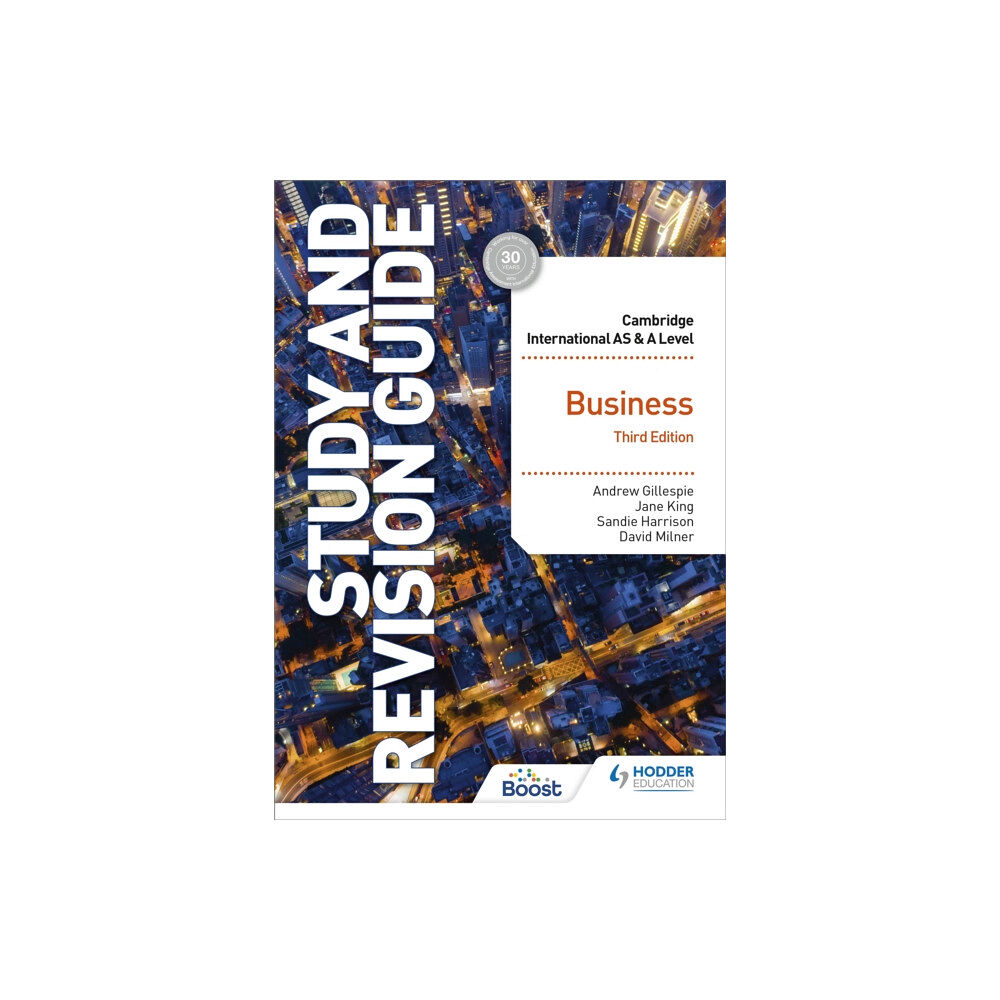 Hachette Learning Cambridge International AS/A Level Business Study and Revision Guide Third Edition (häftad, eng)